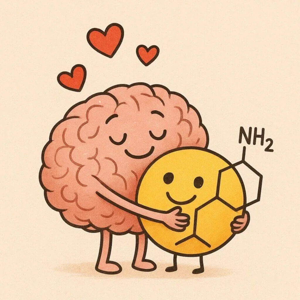Brain Loves Dopamine
