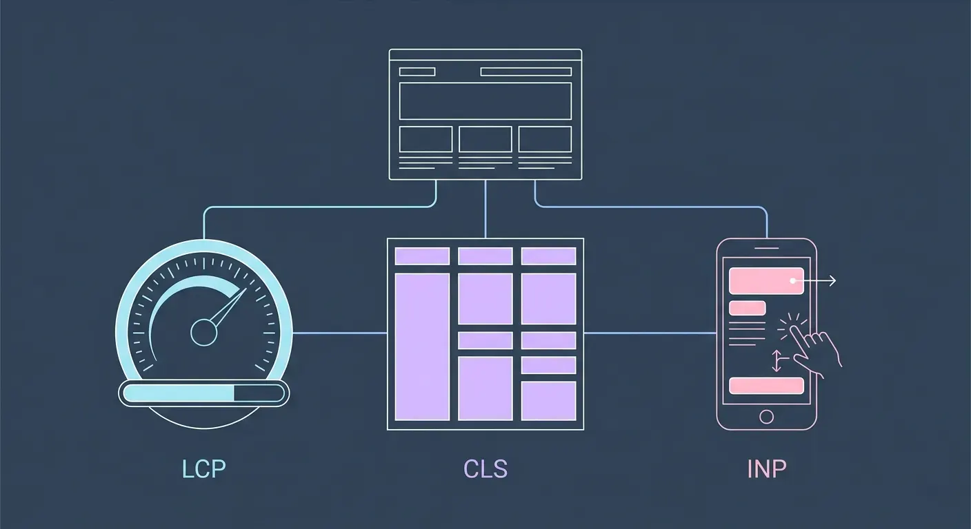 Three interconnected technical systems - speed, stability, and responsiveness