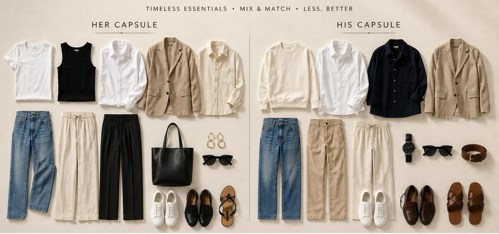 Fewer clothes. Better outfits. Zero decision fatigue.
