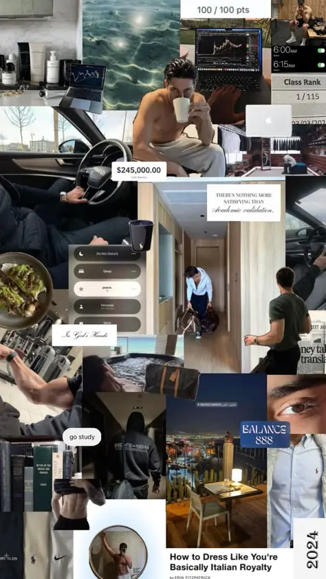 Male Aesthetic Board