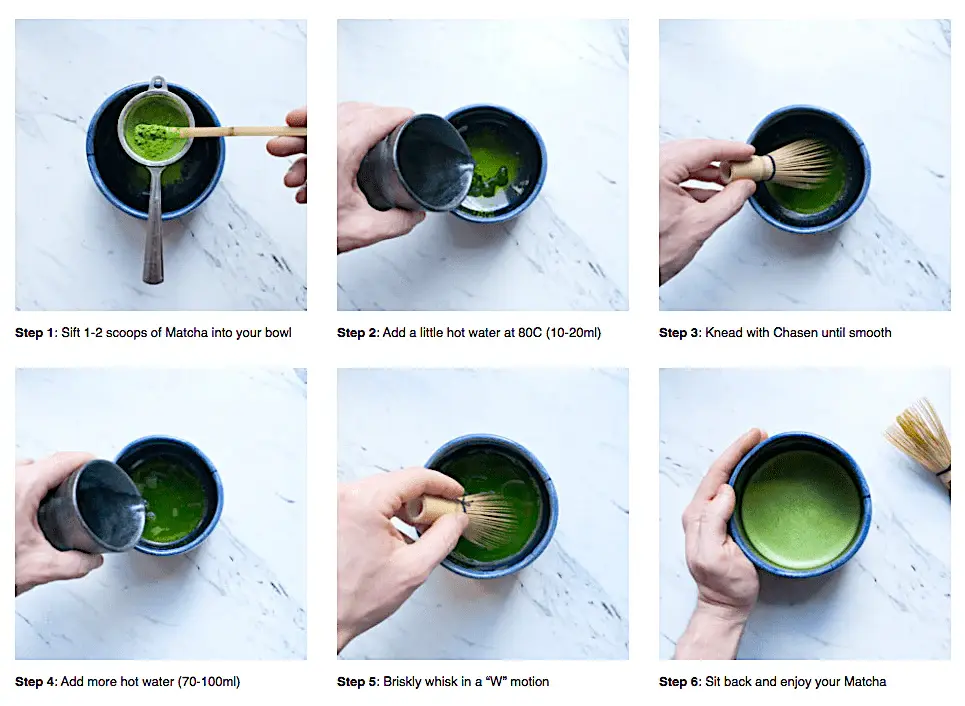 Matcha making